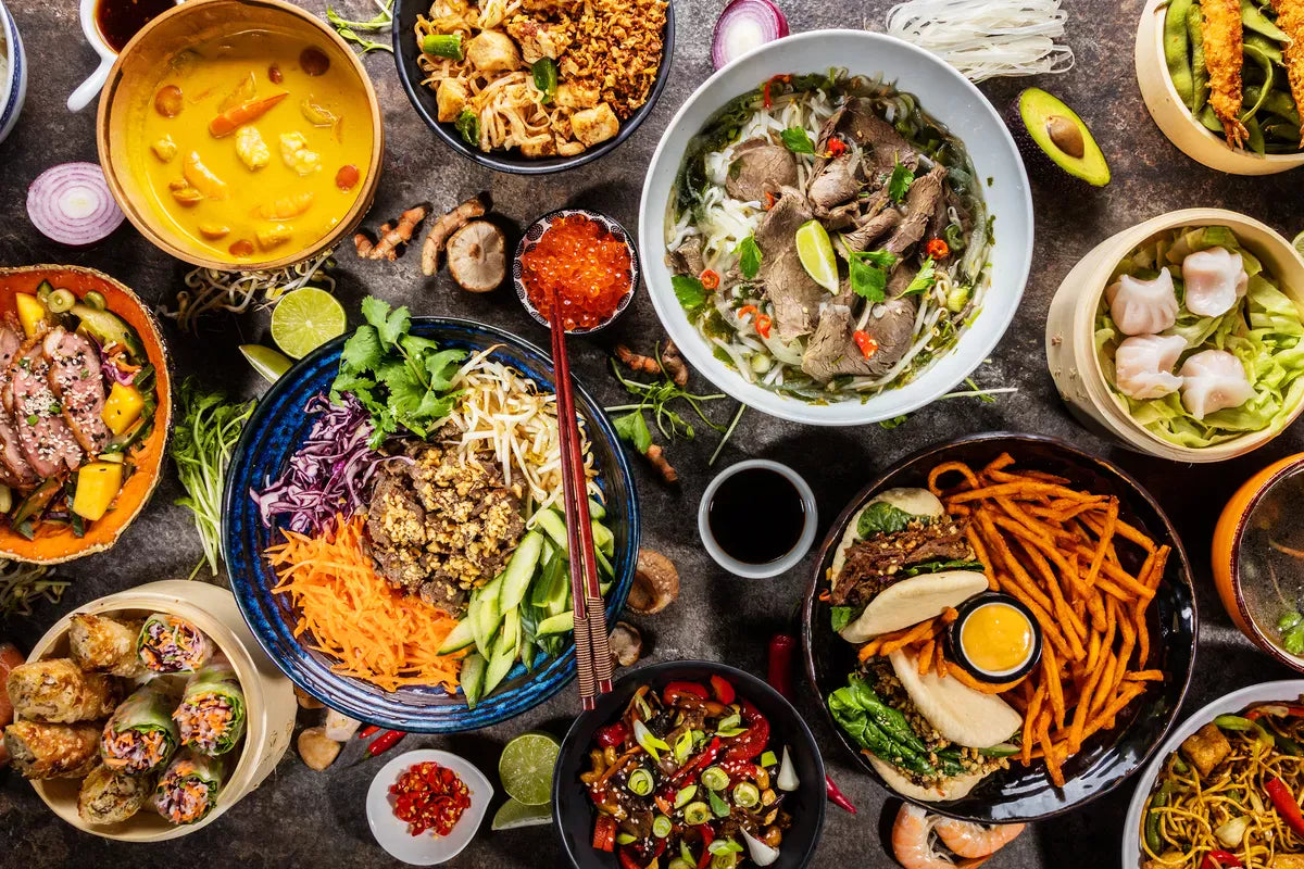 Asiatisch essen